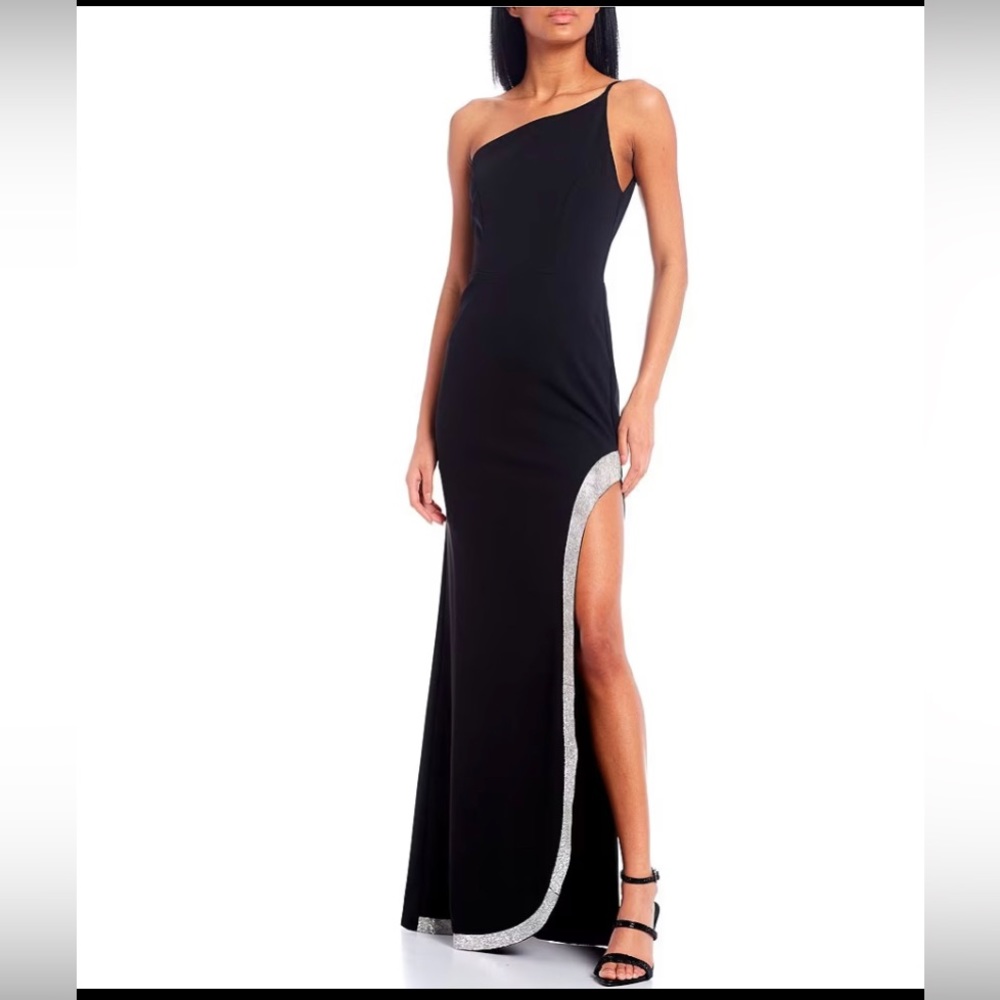 Dillards Black Prom Dress New, Never Worn